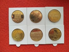 Lot De 6 Jetons Touristique