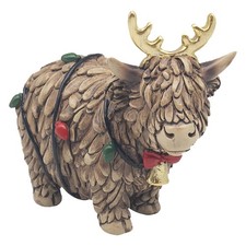 Noël Highland Vache Ornement