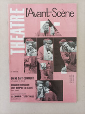 Revue l'Avant scène Theatre