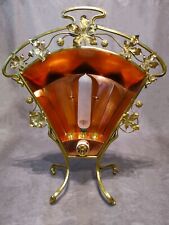 ANTIQUE 1900 RADIANT SAUSAGE BULBS ELECTRIC LUMINOUS RADIATOR HEATER ROOM LIGHT