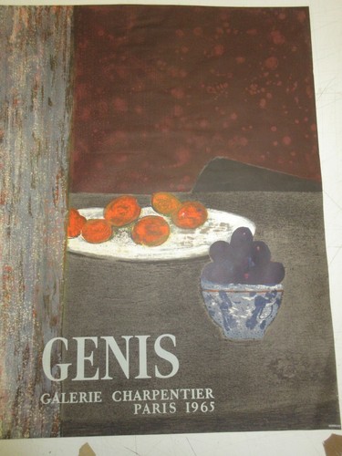 Affiche originale genis - affiche,