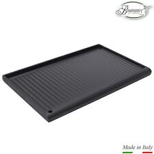 Poêle grill en fonte cm 59,5x38 plaque en fonte émaillé Maison Cuisine Barbecue