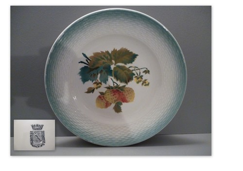 Assiette ancienne faience - en,