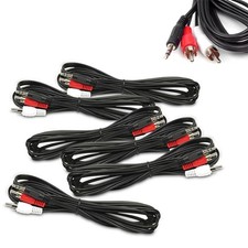 6X 10FT 3.5MM AUX AUXILIARY