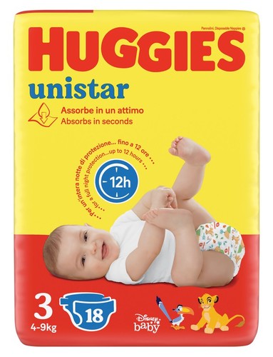 Huggies unistar kg 18 - huggies,