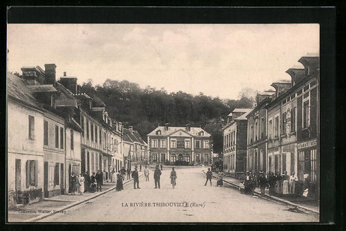 Cpa rivière thibouville - cpa, rivière-thibouville