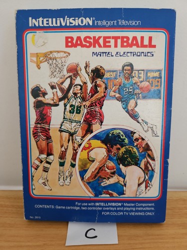 Intellivision basketball - -,