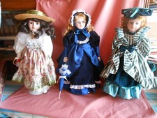 3 Superbes Poupées en