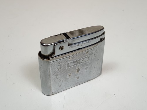 Briquet silver match compound - briquet,
