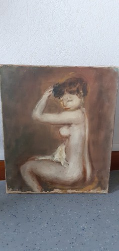 Peinture acrylique nu - peinture,