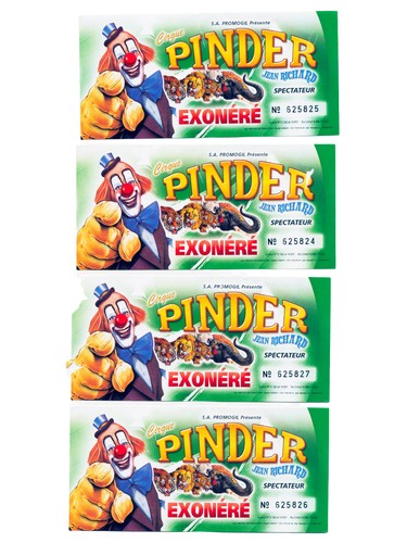 Lot programme cirque pinder - lot,
