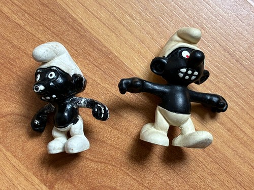 Vintage smurfs schtroumpfs - vintage, /