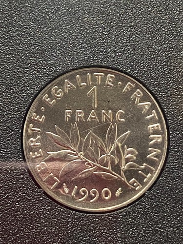 Monnaie franc 1990 - 1990,