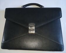 SERVIETTE PORTE DOCUMENTS EN CUIR LANCEL 