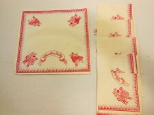 Lot de linge jouet MOULIN ROTY: 6 serviettes a decor d enfant ref 438450