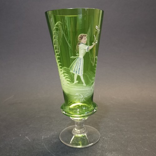 Verre haut sur pied - ,, ton