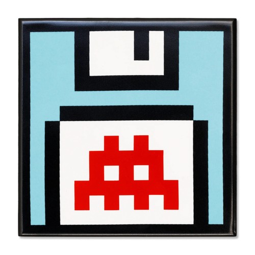 Invader tile floppy disk - invader,