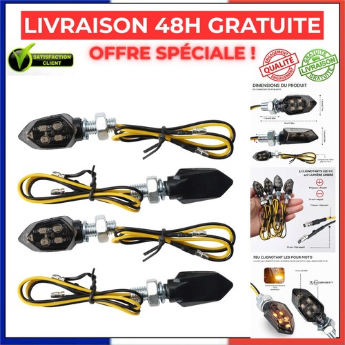 Clignotants led moto - clignotants, 12