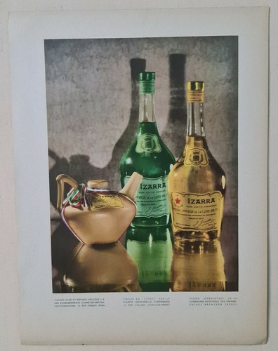 Liqueur izarra 1936 - liqueur, en