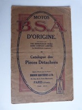 livret de pièce détaché de