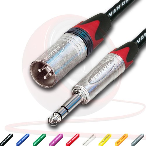 Mâle xlr trs jack - xlr, ¼