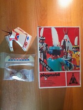 Playmobil Tipi et accessoires d'indiens, rare, complet, référence 3121 de 1974.