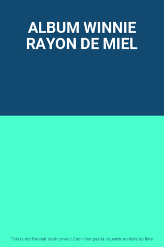 Album winnie rayon - winnie, miel