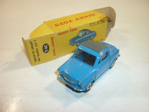 Dinky toys vespa 2cv - 1/43,