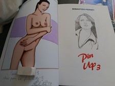 bd recueil de dessins  dédicace Pernet  Pin Up 3
