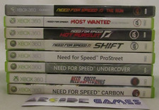 LOT 8 JEUX XBOX 360 NEED FOR SPEED THE RUN SHIFT PROSTREET RIVALS CARBON UNDERCO