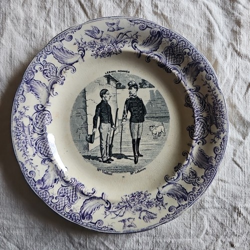 Assiette parlante lesmal - assiette,