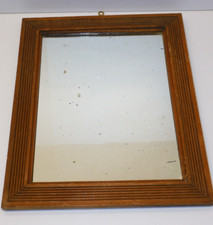 - JOLI ANCIEN MIROIR MURAL TOUR BOIS COLLECTION DECO XXe JUS de Grenier   D