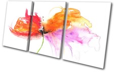 Painting Style Flower Abstract