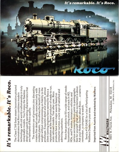 Roco class steam - s3, 6