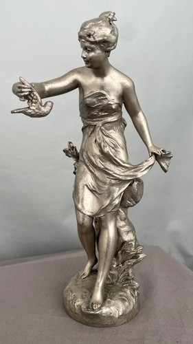 Statuette femme métal - femme,