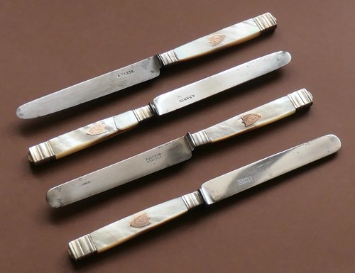 Couteaux manche nacre et - 4,