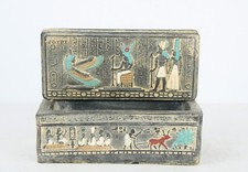 Rare ancienne boîte isis pharaonique égyptienne antique BC