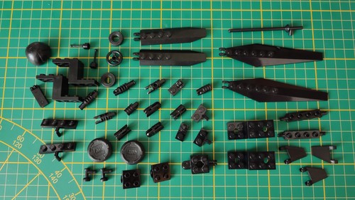 Lot lego vrac - couleur, noir
