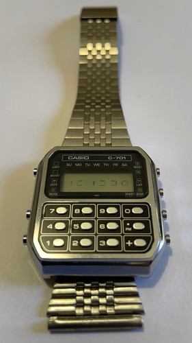 Lot montres casio 701 - de, c-701