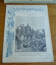 Ancien Protège-cahier Couverture "EPISODE DU DRAPEAU"