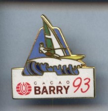RARE PINS PIN'S .. SPORT WINDSURF PLANCHE VOILE  CACAO EM ~2B