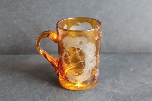 Ancien verre liqueur - verre,