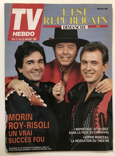 Hebdo mars 1991 - ►, tv