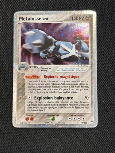 Carte pokémon metalosse - carte,