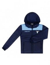 6041 Lazio Macron Bomber Rembourré avec Doublure Veste Coat Marine/Cel 58089414