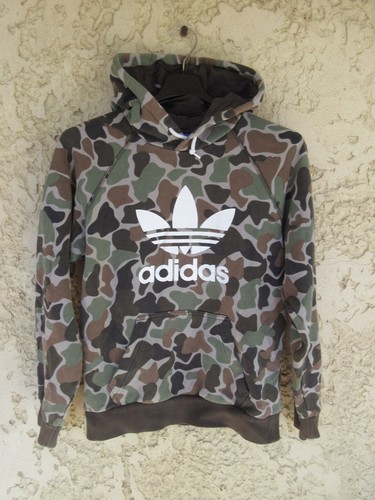 Sweat capuche adidas rétro - sweat,