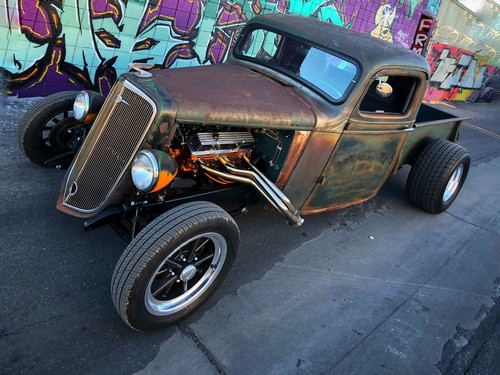 Hot rod truck - hot, frame