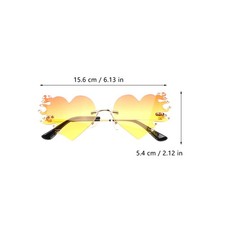  Lunettes En Forme De Coeur