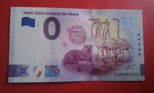 Billet 0 zero  Parc Zoologique