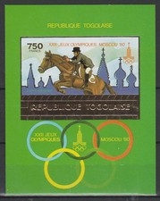 Togo  jeux olympiques Moscou